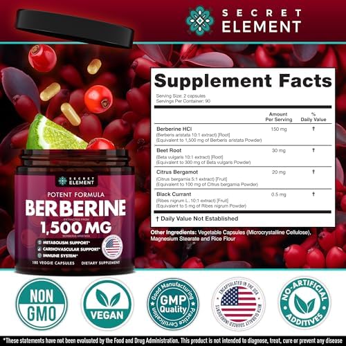 Secret Element berberine supplement lifestyle view