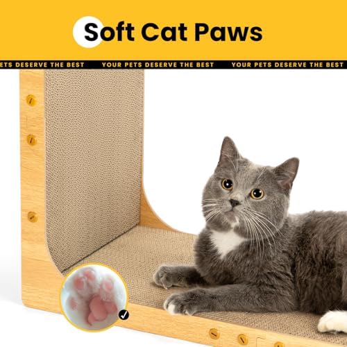 Conlun pet lounge bed setup showing a cat resting comfortably on the horizontal base