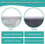 Dual zippered compartments of Wegreeco cloth diaper bag