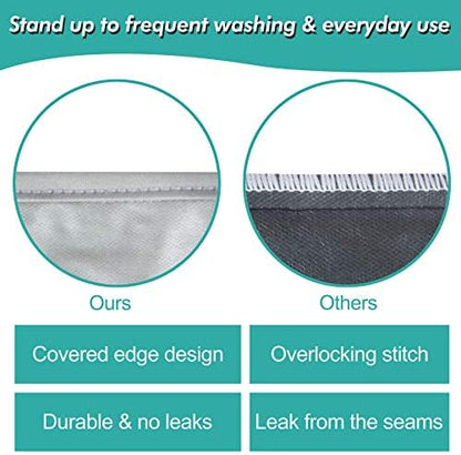 Dual zippered compartments of Wegreeco cloth diaper bag