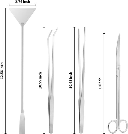 Ohtomber long tweezers and feeding tongs for precise terrarium maintenance.