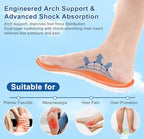 Pair of Giwytey 4D Cloud Insoles displayed together showing the full-length comfort design.