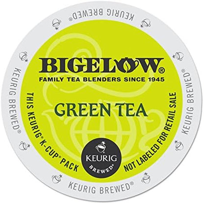Bigelow Green Tea Keurig K-Cup Pods 24 count front box view