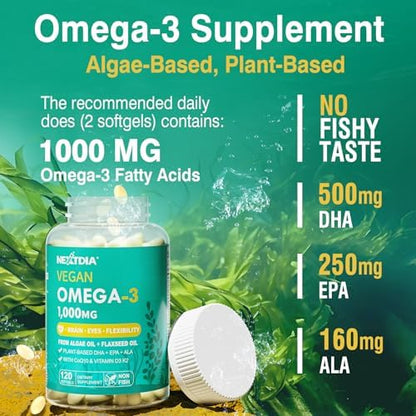 Nextdia dietary supplement showing ingredients list including vitamin D3 and K2