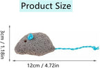 Durable cotton canvas cat chew toy with realistic rope tail