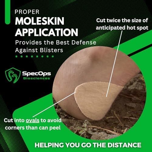 Side view of the SpecOps Biosciences 2-roll bundle packaging for sports and hiking.