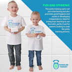 Child using Toddler Target for precision training