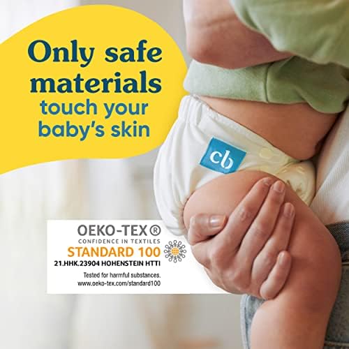 Charlie Banana reusable diaper with absorbent insert displayed