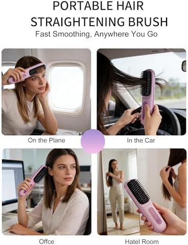 IZRIO portable hair grooming tool with USB charging port view