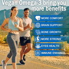 Envycure Vegan Omega 3 Gummies lifestyle shot highlighting daily wellness benefits.