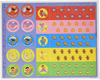 Potty training reward stickers for children