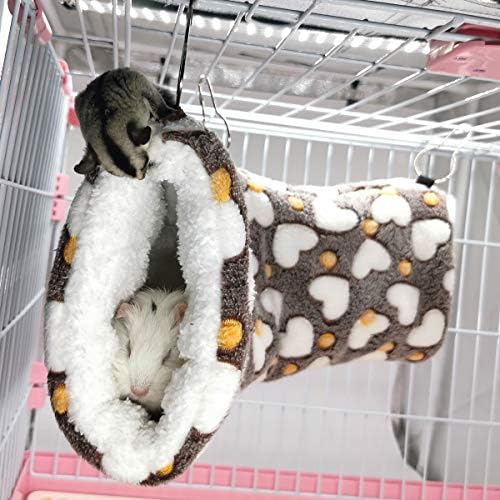 Small animal plush bedding tunnel flat lay view