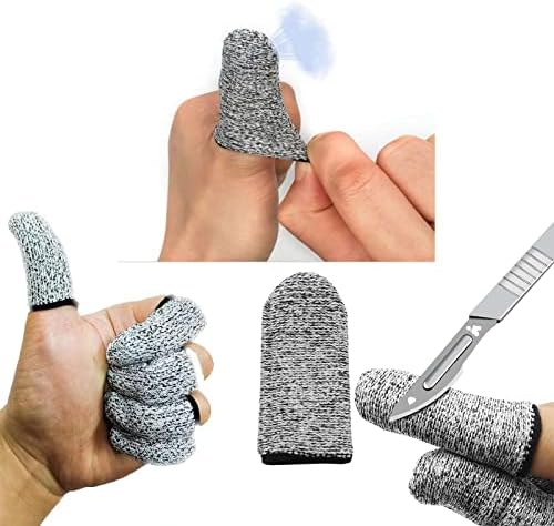 ZFYOUNG reusable thumb protector sleeve demonstrating flexibility and stretch on a hand.