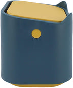 Close up of the press type lid on the Atorse waste container