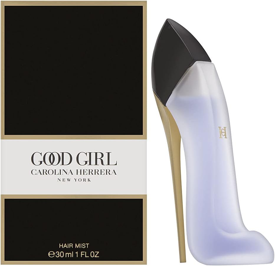 Carolina Herrera Good Girl Hair Mist 30ml stiletto bottle front view