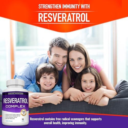 USA imported Toplux Resveratrol complex for immune support