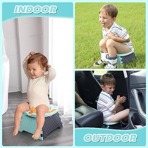 Yszawmx travel potty inside the included carry bag
