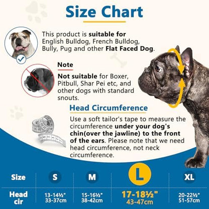 Barkless silicone basket muzzle on a French Bulldog showing breathing holes