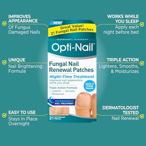 Triple action formula Opti-Nail patches for lightening and smoothing nails