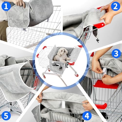 Safety clip detail on Xingtnine dog cart seat cover
