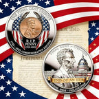 Cslica Symbolic Final Penny Keepsake displayed in a protective collector sleeve