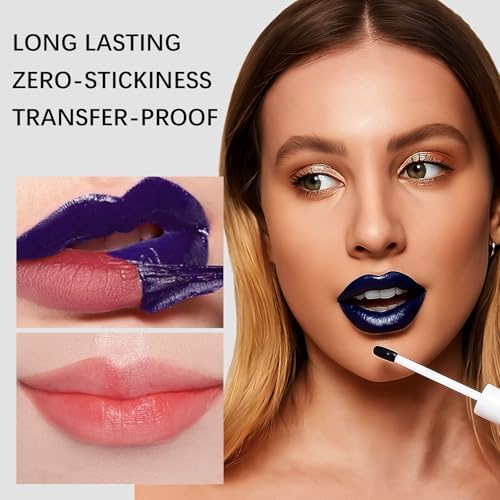QueenDiary lip stain peel off lip gloss all day long lasting Waterproof and Transferproof lip tint - matte finish peel off lip liner (06#Natural) - Image 6