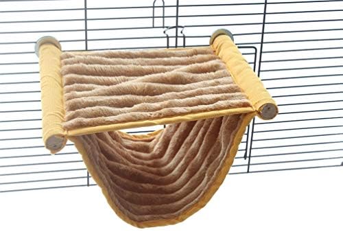 Hamster resting on the top layer of the emours bunkbed