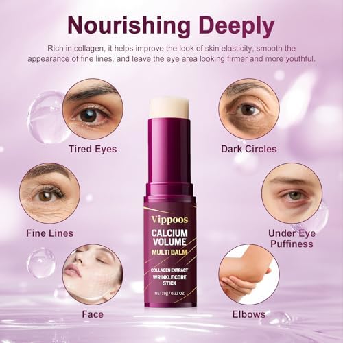 Lwei Blvef anti aging multi balm stick application on neck wrinkles