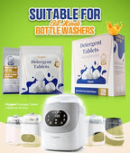 Momcozy detergent tablet individual unit close up