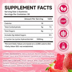 Mchokuu L-Lysine chewable supplement label details