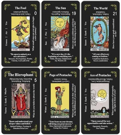 Two piece storage box for Gzsyxhjyxgs tarot deck