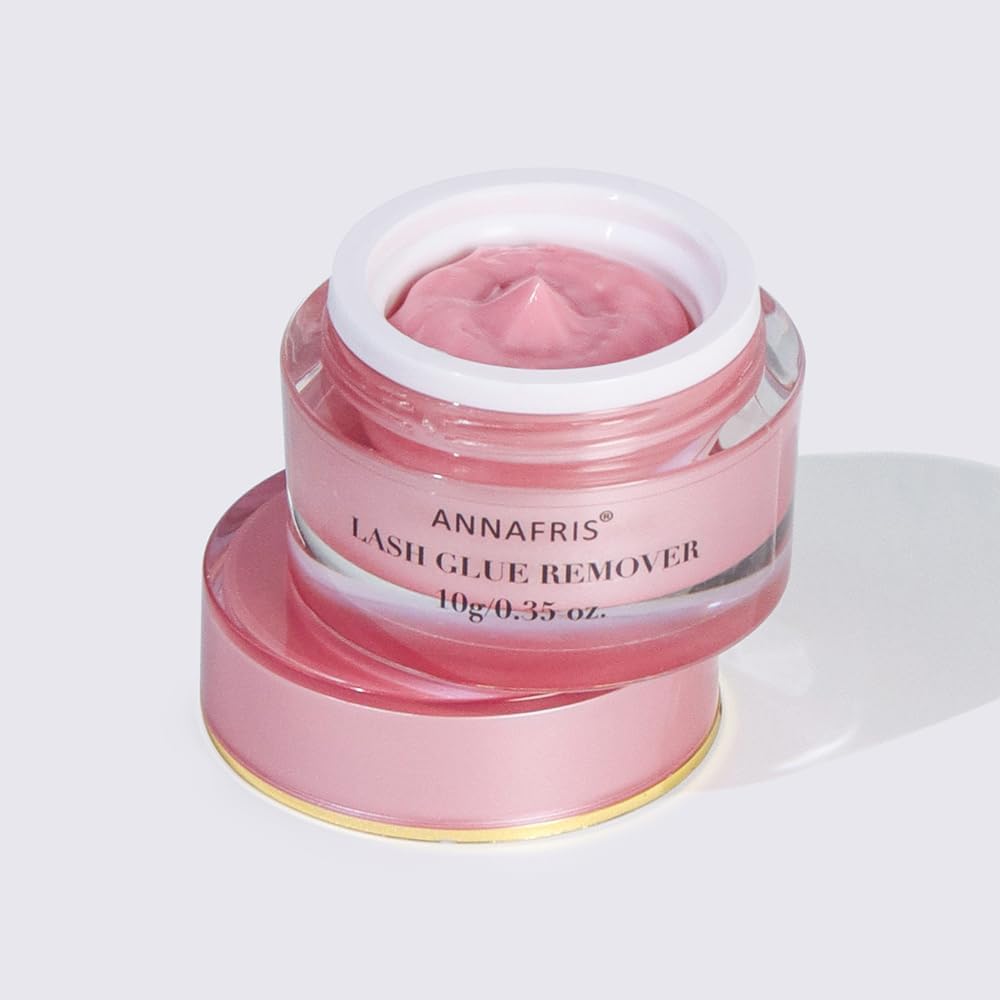 Annafris cream lash remover front view packaging