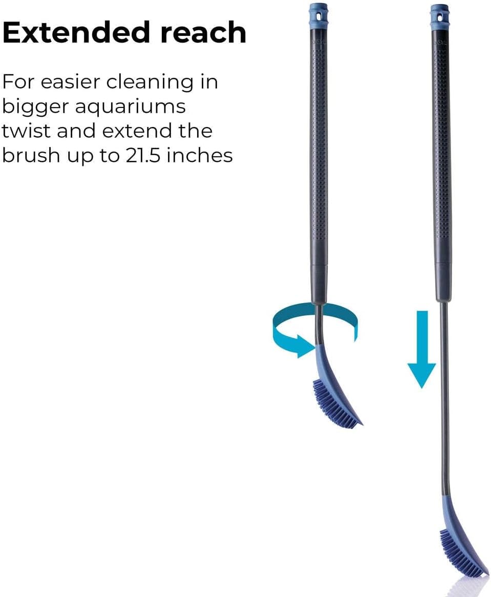 Aquarium air stone extractor tip on biOrb multi cleaner