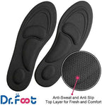 Close up of 3D triple layered medical grade foam for shock absorption.