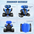 MindPal smart robot tank tracks and six wheel design