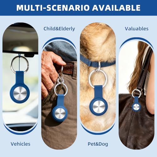 JDHTMTCBGX universal smart tracker showing the durable ABS plastic construction.