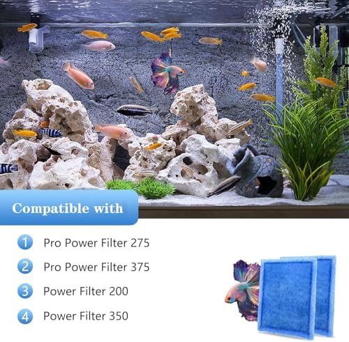 Pewyoke four pack replacement filters compatible with power filters