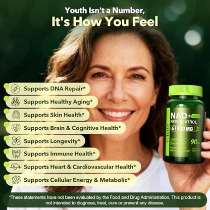 Authentic VCBIRD NAD Plus Resveratrol imported supplement