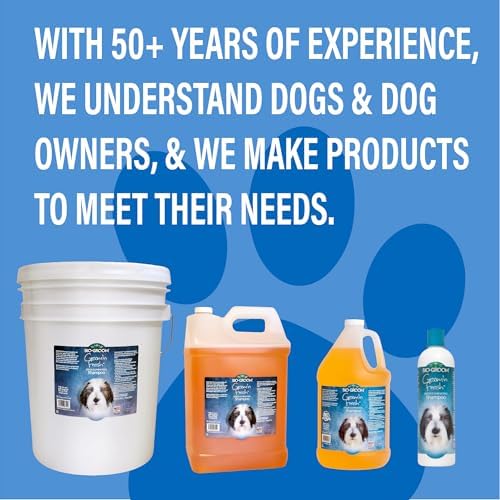 Bio-Groom long lasting fragrance pet deodorizing wash back label