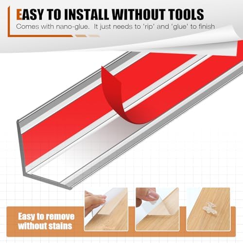 Four pack of clear corner protectors for home safety