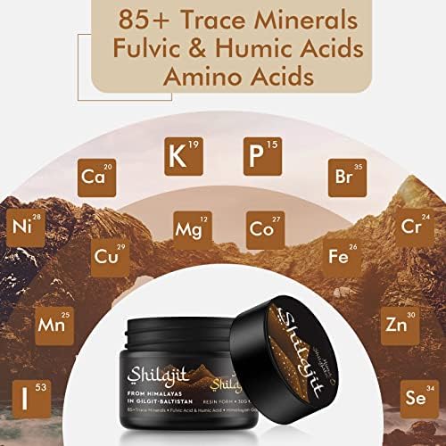 Side profile of Hima Shilajatu thirty gram jar showing pure black mineral resin texture
