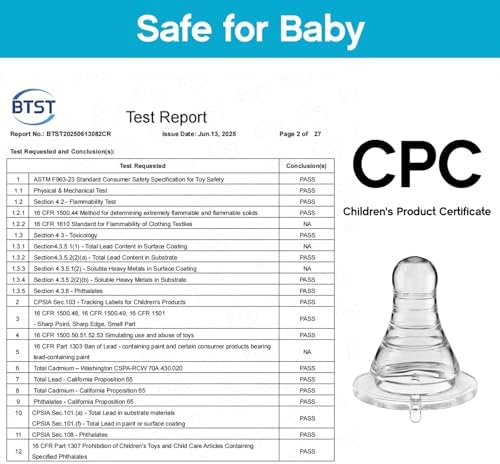 Clear profile of the premium silicone baby bottle nipple emphasizing the vacuum free feeding system compatibility