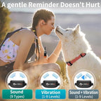 PaiPaitek behavior correction collar package suitable for small and large dogs weighing five to one hundred twenty pounds.