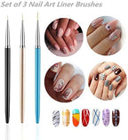 Packaging presentation of the Squligt nail art brush set in protective tubes
