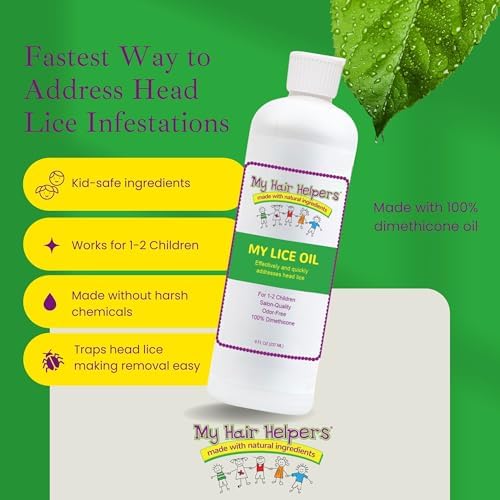 Authentic USA imported My Hair Helpers lice solution for Indian families