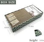 Three pieces reversible corrugated cardboard pads for cats
