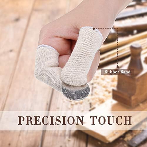 Multi length elastic finger cots protecting minor cuts from dirt and external friction