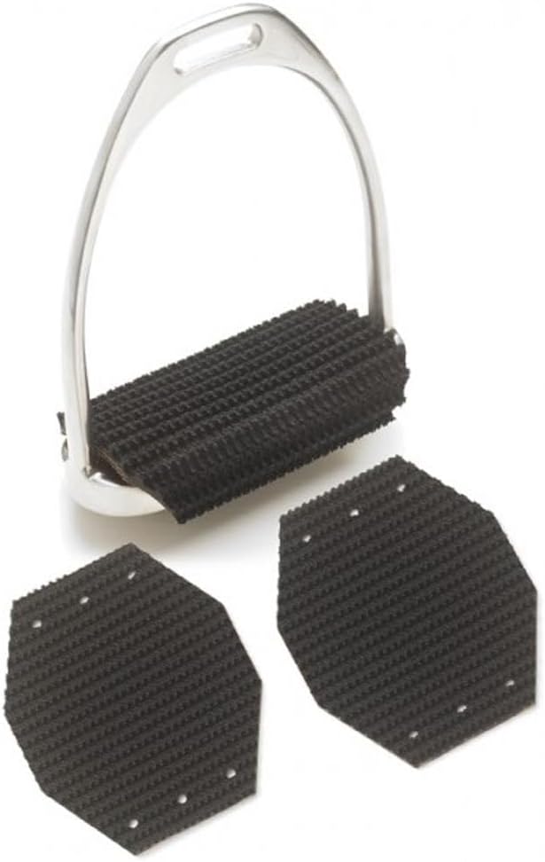 Millennium Super Comfort Wrap Around Stirrup Iron Pads front view equestrian accessory
