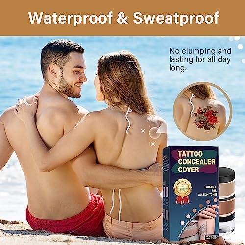 Professional body makeup for dark spots and birthmarks packaging