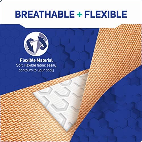 Full contents view of Care Science hospital grade fabric bandages 200 count assortment pack